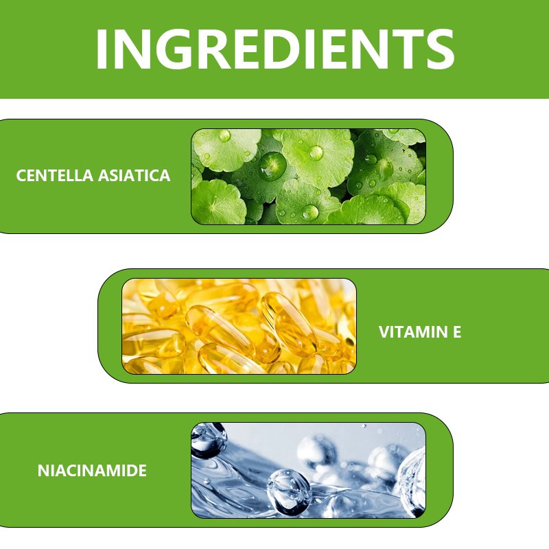 Block Sun and Remove Acne with Natural Face Cream and Whitening Ingredients 100ml 120ml Centella Asiatica Restoration face cream