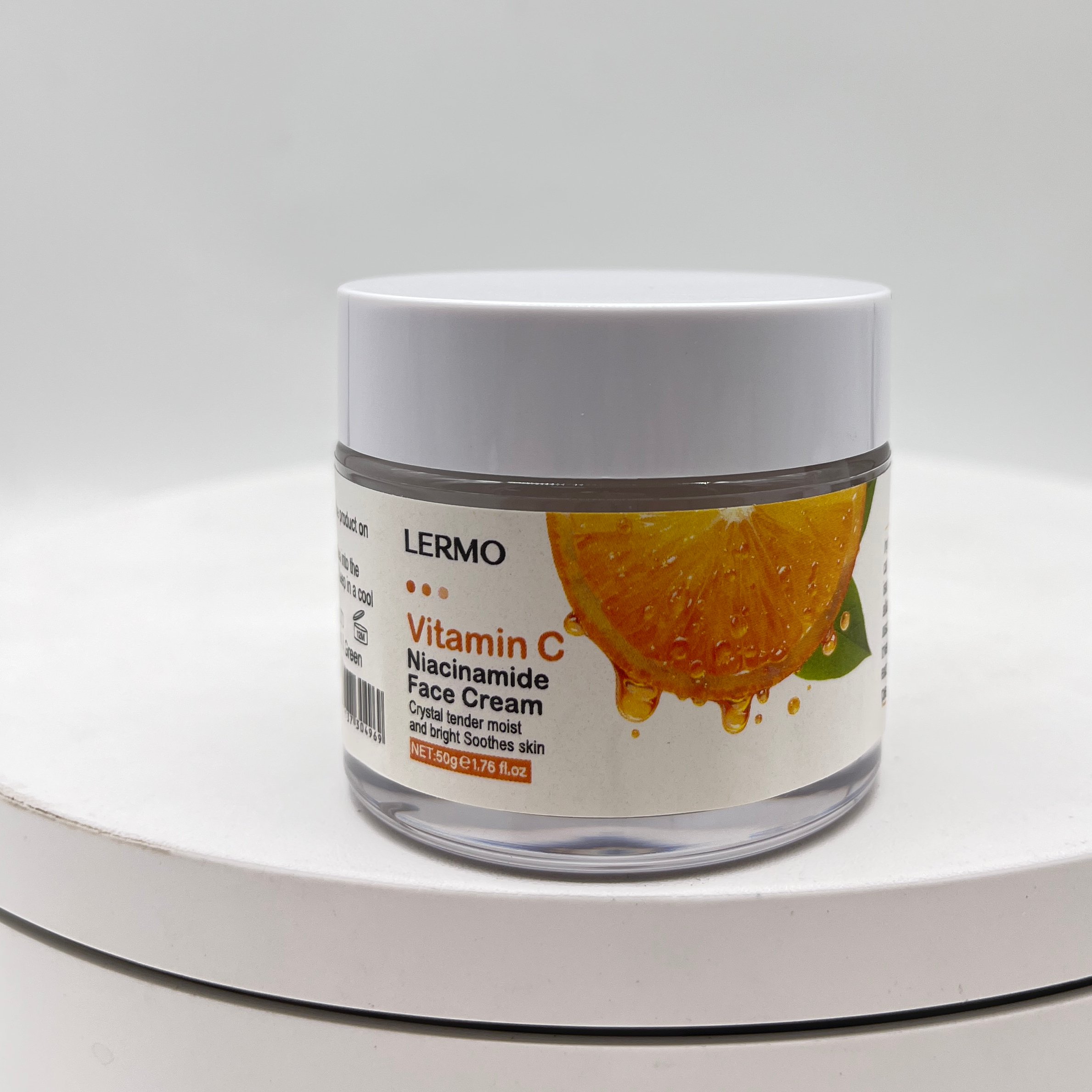 LERMO Oem/odm 50g Vitamin C Face Cream Private Label Organic Dark Spot Remover Whitening Moisturizer Nourishing Face Cream
