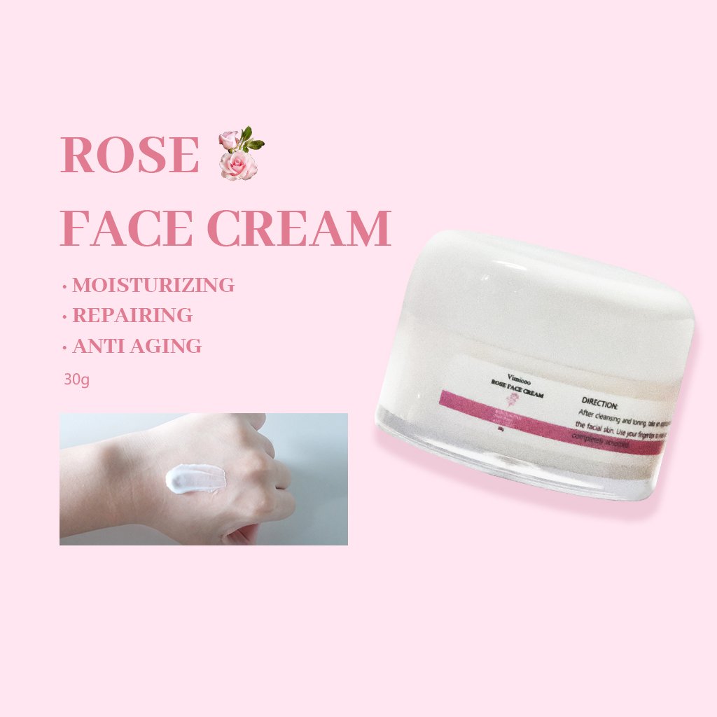Private Label New Arrival Facial Skin Care Kit Hydrating Repairing Rejuvenating Brightening Face Rose Mini Travel Skin Care Set