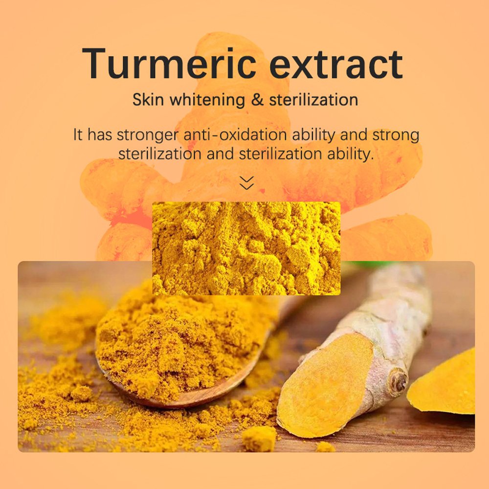 Guanjing Herbal Turmeric Skin Care Cream Organic Turmeric Extract Anti Wrinkles Anti Spots Anti Acne Scars Whitening Face cream