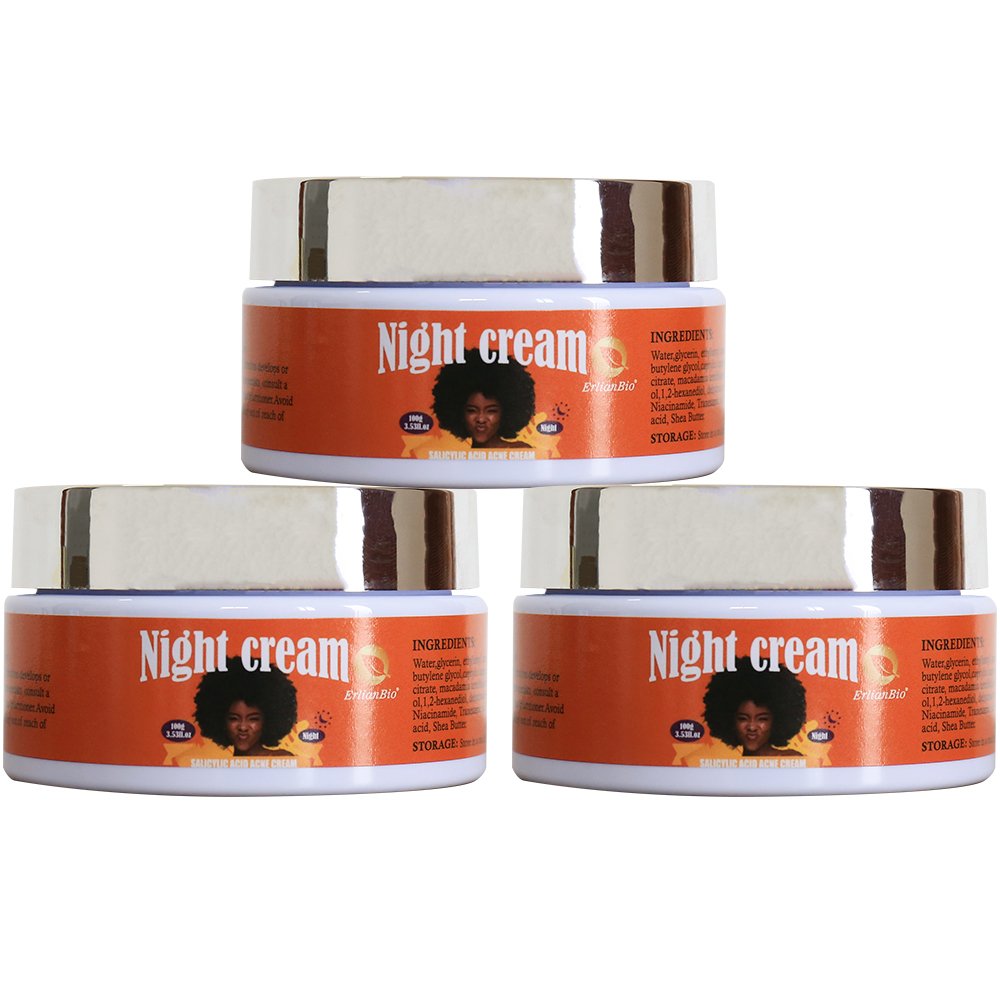 OEM wholesale high quality night cream repairing skin improving skin environment removing acne spots whitening night cream