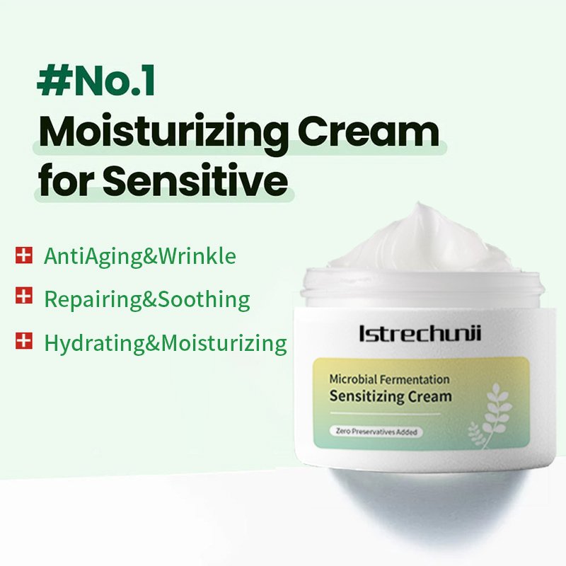 Microbial Fermented Skincare Anti-Aging Anti-Wrinkle Repair Soothing Moisturizing Creams and Serums Own Brand Sensitive Creams