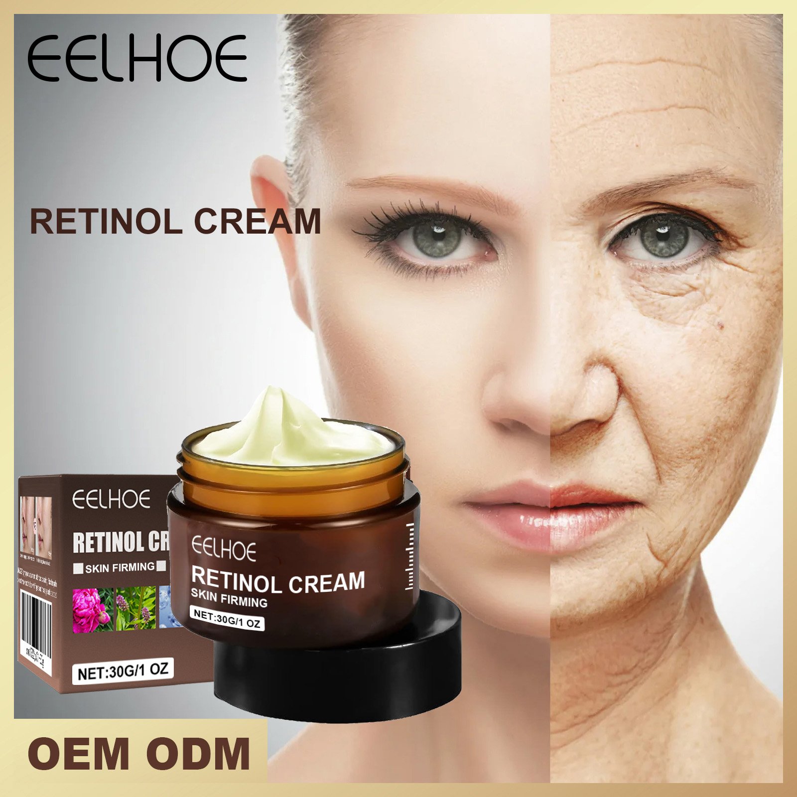 30g retinol face cream daily mild moisturizing moisturizing facial skin care face cream