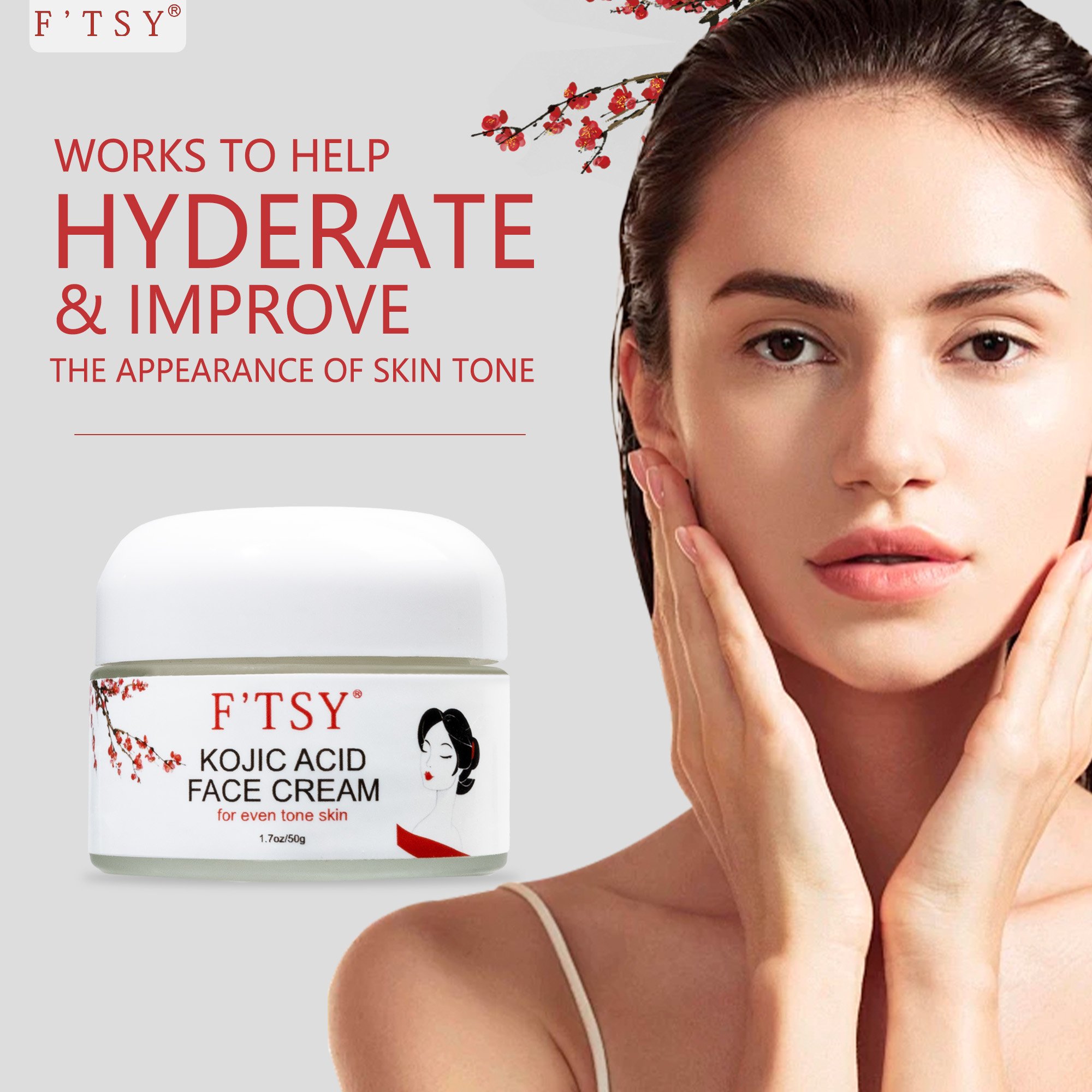 Wholesale Kojic Acid Skin Whitening Dark Spot Removing Face Cream & Lotion For Black Women Dark Skin