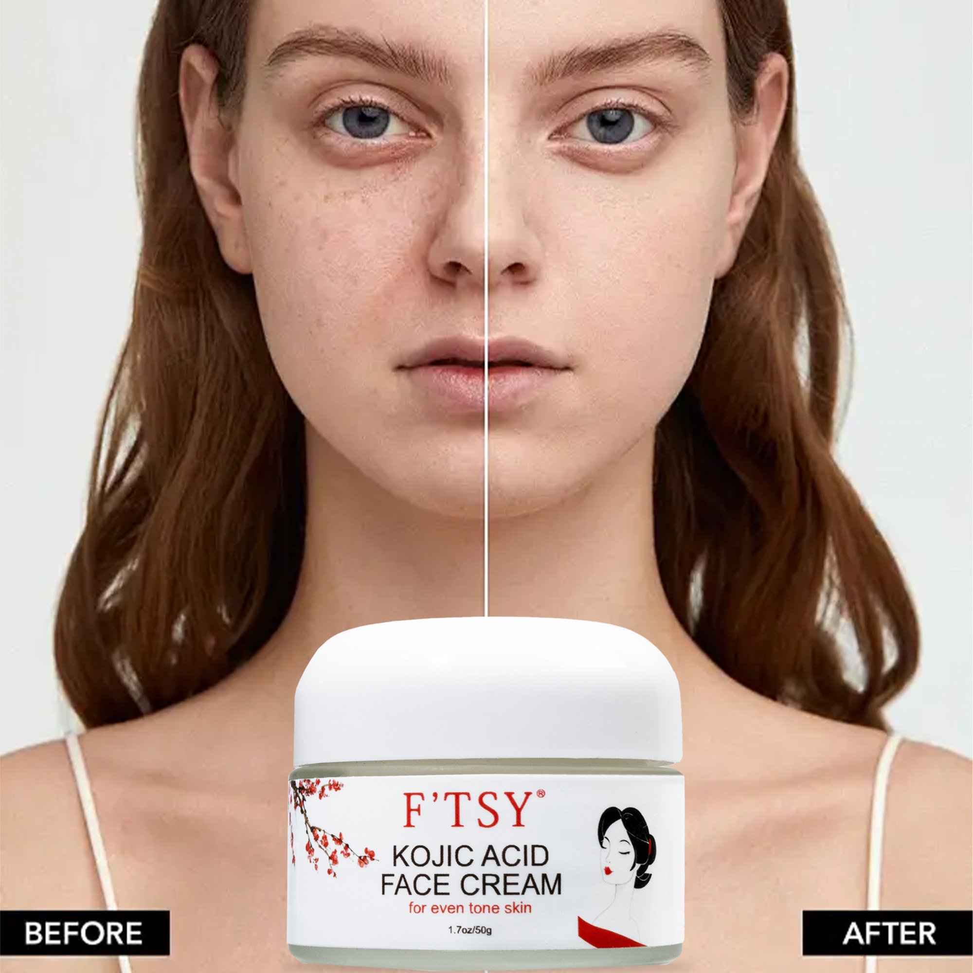 Wholesale Kojic Acid Skin Whitening Dark Spot Removing Face Cream & Lotion For Black Women Dark Skin