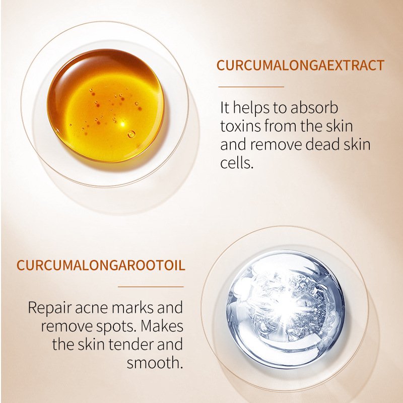 High Quality Turmeric Face Cream Private Label Moisturizing Facial Cream Collagen Hydrating Natural Turmeric Base Face Cream Jar