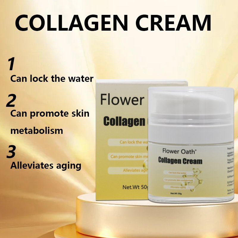 Korean Beauty Facial Skin Care Products Wrinkle Remover Collagen Snail Repairing Whitening Moisturizing Face Cream Private Label
