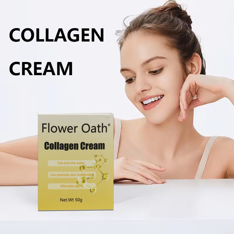 Korean Beauty Facial Skin Care Products Wrinkle Remover Collagen Snail Repairing Whitening Moisturizing Face Cream Private Label