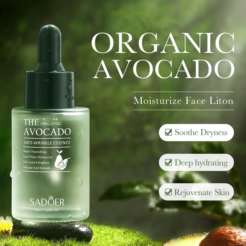 Factory Price Avocado Skin Care Series Facial Serum Toner Face Cream Lotion Body Scrub Anti Aging Whitening Skin Care Set Beauty