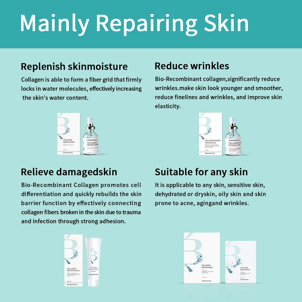 Deeply Hydrating Repairing Cream Skin Barrier Face Skin Care Products Wrinkle Remover Collagen Moisturizing Face Cream