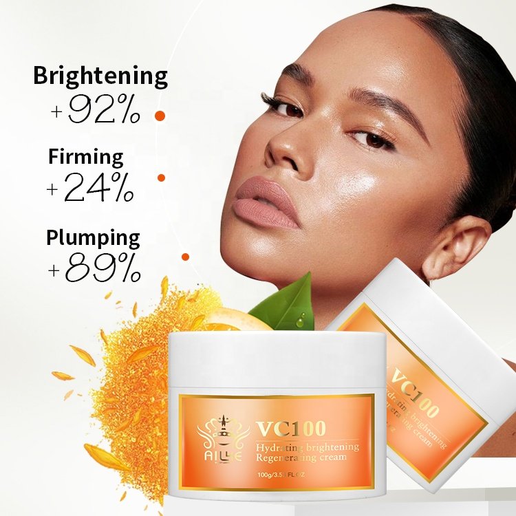 Private Label Arbutin Vitamin C Whitening Skin Organic Moisturizing Face Vitamin C Cream for Skin