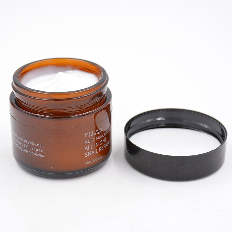 MELAO 75g Snail Face Cream Whitening Moisturizing Anti-aging Repair Moisturizing to Fine Lines Oil Control Repair Cream