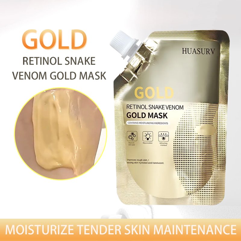 Wholesale Hydrating face mask retinol snake venom gold face mask for skin care Tear Peel face mask