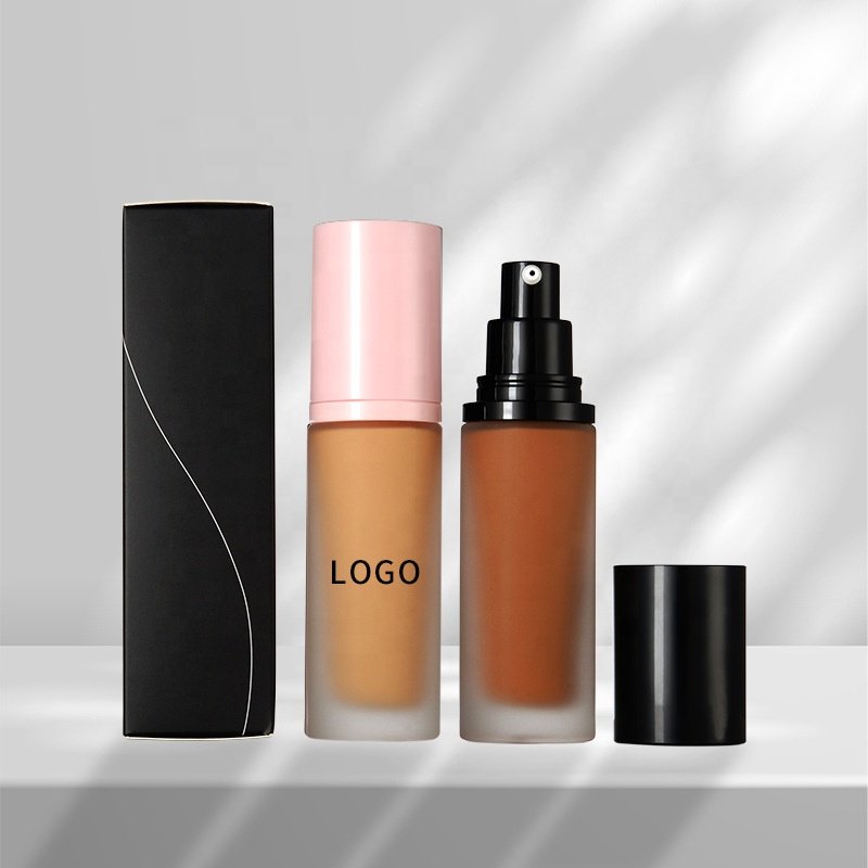 Naturally Look Hydrating Face Foundation Makeup Foundation Private Label for Black Cream Vegan Waterproof Women Liquid Female