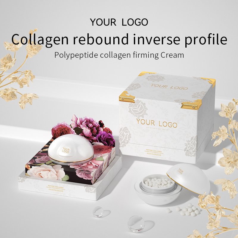 Customized facial care polypeptide collagen firming moisturizing cream brightening anti wrinkle moisturizing cream face cream