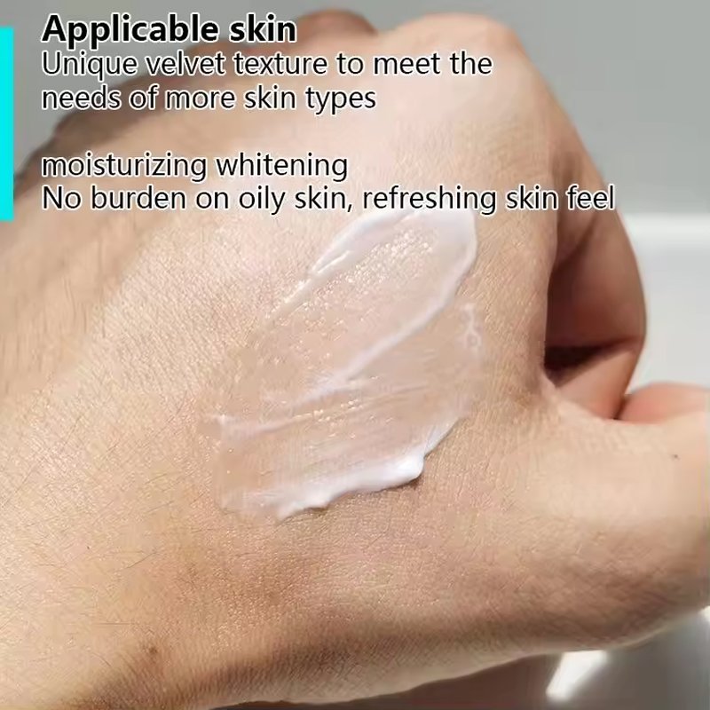 OEM semi-finished cosmetics cream barrel helps vitamin e hyaluronic acid soften and moisturize the skin body lotion face cream