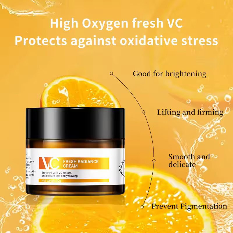 OEM ODM Wholesales Hot Sale Skin Care Face Cream & Lotion Vitamin C Whitening Cream VC Brightening Anti Spot Facial Creams