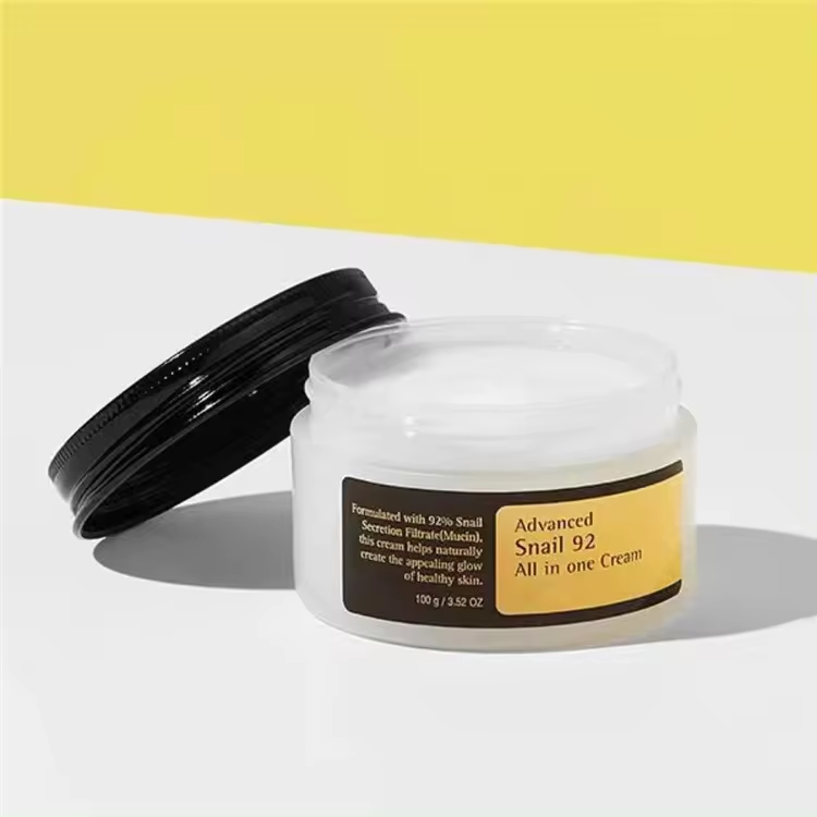 Snail Mucin Hydrating Face Skin Repair Face Gel Serum Anti Age Face Cream For All Skin Types OEM/ODM