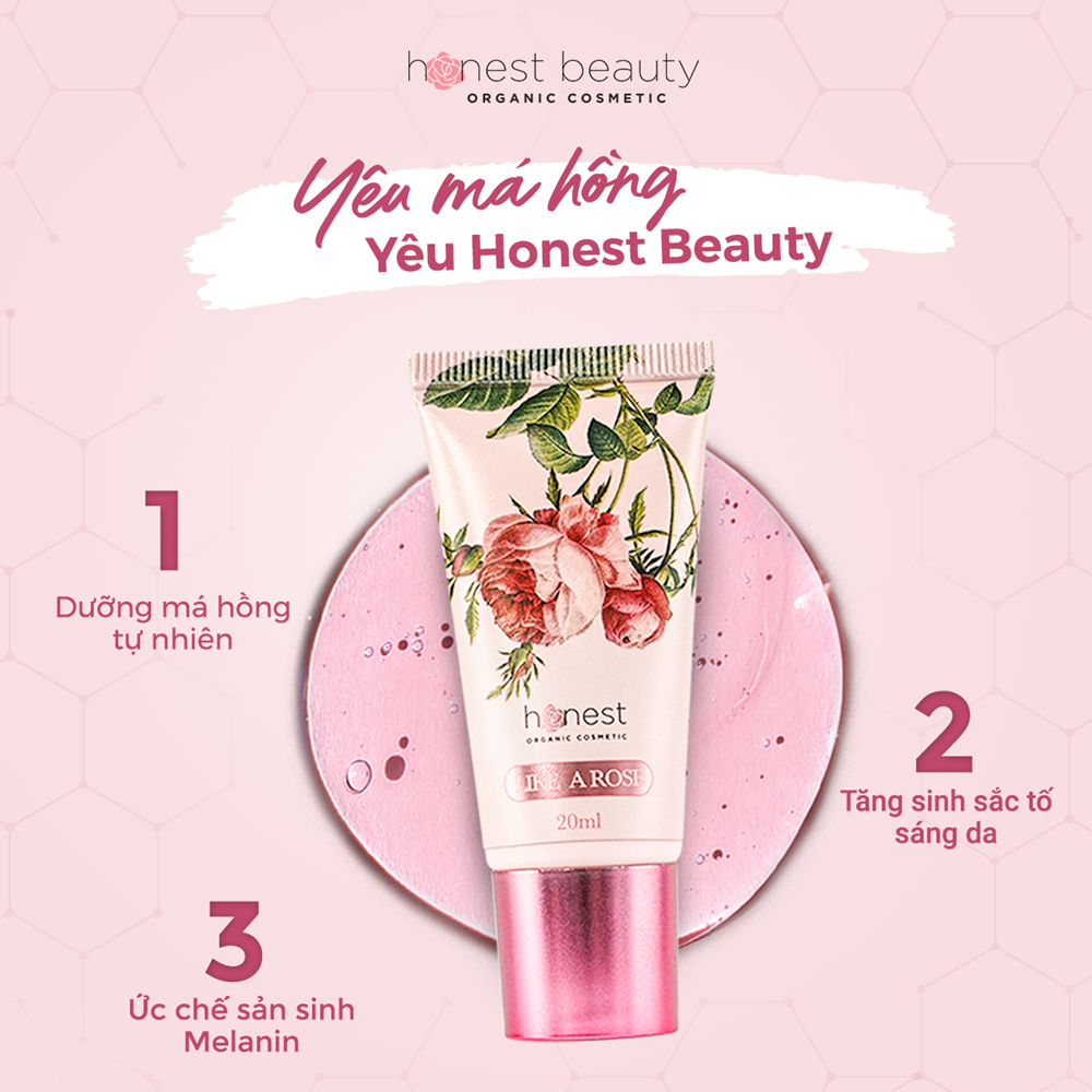 Best Price Skin Soothing 20ml All Day Usage Anti-inflammatory Honest Beauty Like A Rose Prevents Aging Process Face Cream