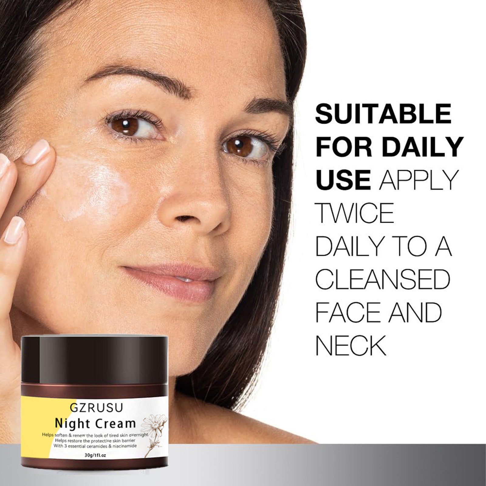 Customized Private Label Skin Care Moisturizing Facial Cream Fade Dark Spot Lighten Skin Tone Whitening Herbal Face Cream