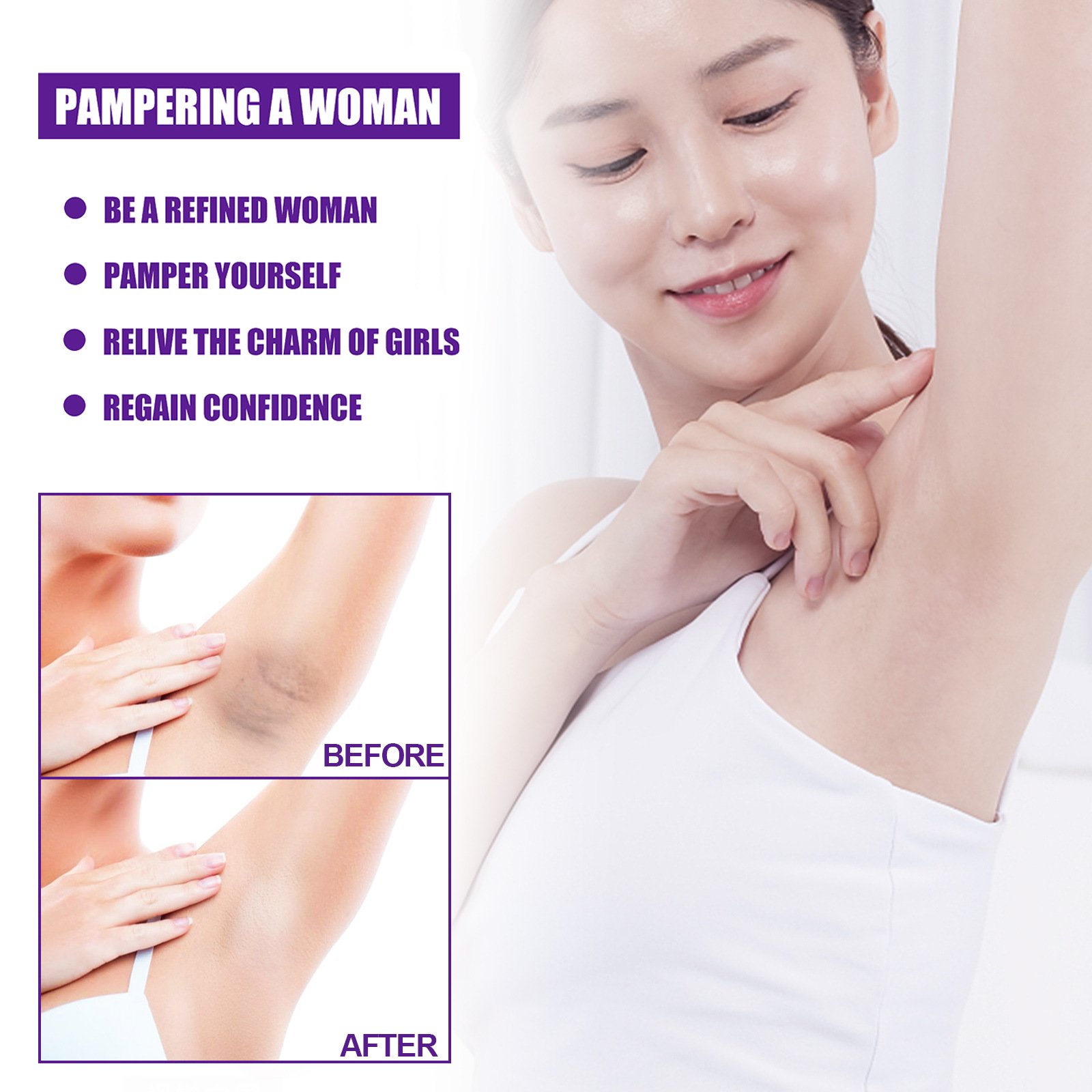 Eelhoe Magic Pink Essence Lotion Herbal Formula Areola Private Part Niacinamide Main Melanin Removal Tender White Lip Color
