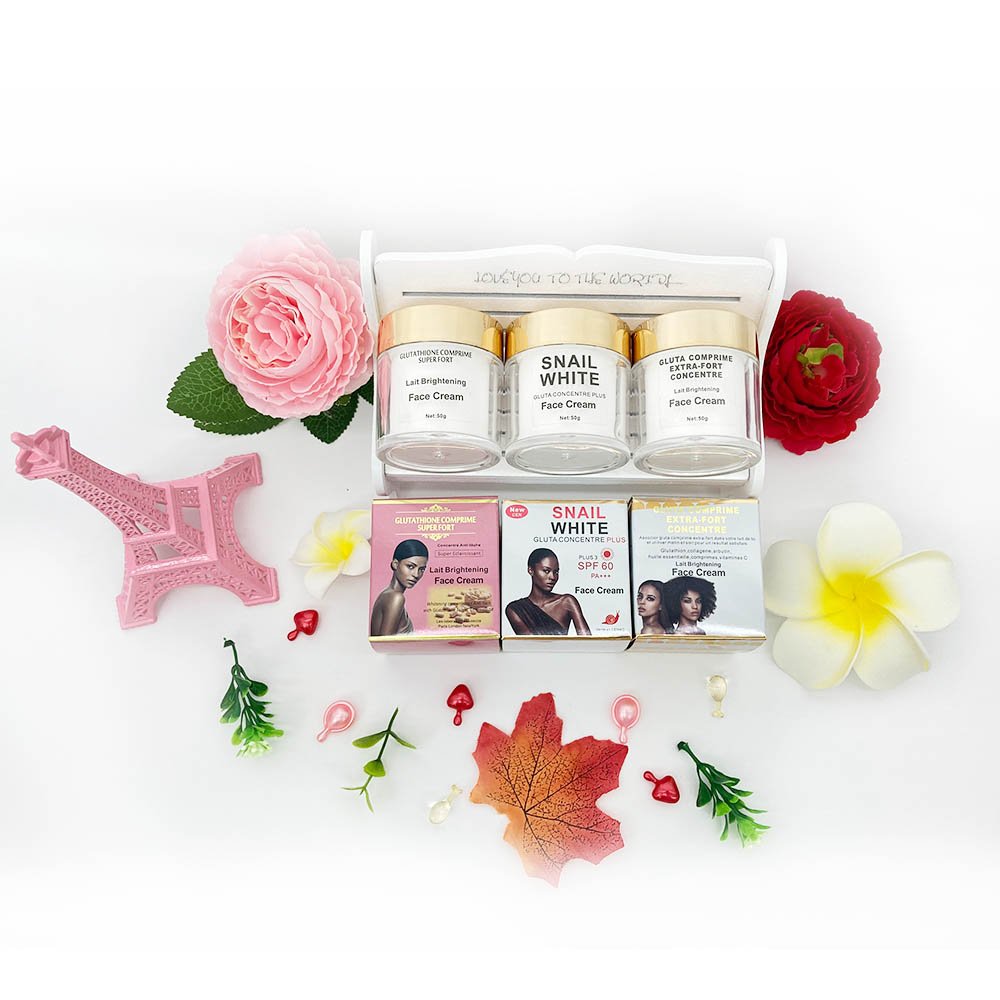 Concentre Gluta Comprime Glowing Cream for Face Remove Dark Spots Natural Beauty Skin Whitening Face Cream