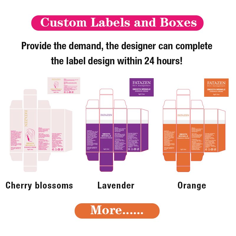 FATAZEN Smooth Wrinkle Essence Cream Fine lines Tone skin Moisturizing Moisturizer Wholesale OEM Face Cream Stick Wrinkle Balm