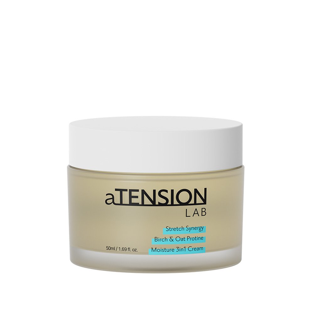 [SELLINGMOOD] Korea Brand aTENSIONLAB Stretch moisture cream Collagen Daily Face Moisturizer, Reduce Wrinkles, Face Cream