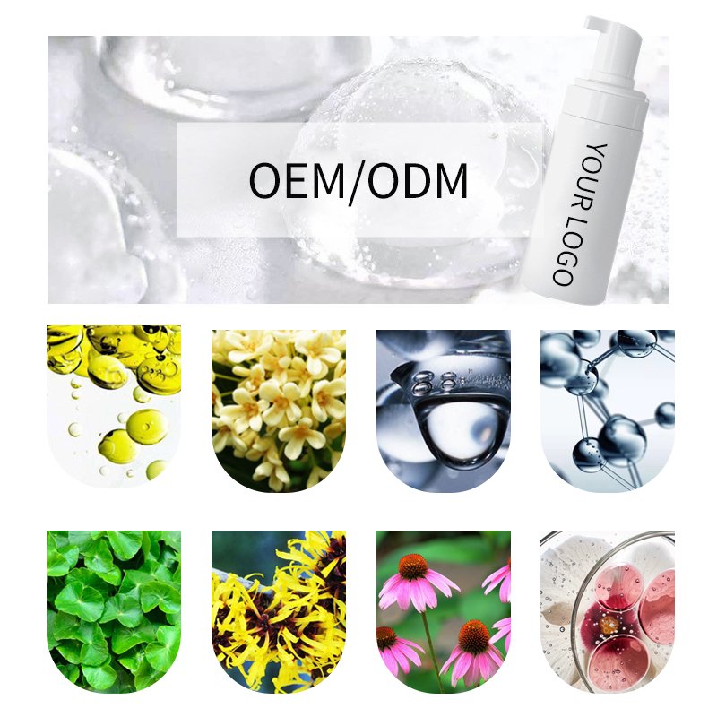 Face Wash Facial Cleanser For Sensitive Skin Acne Foaming Cream Cleanser Nourished Makeup Remover Bubble Facial Foam Cleanser