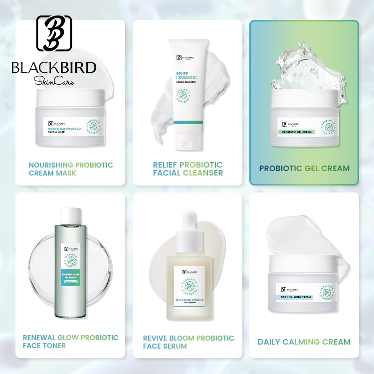 OEM/ODM Moisturizing Nourishing Anti Aging Probiotic Gel Cream Acne Firming Brightening Probiotic Gel Face Cream