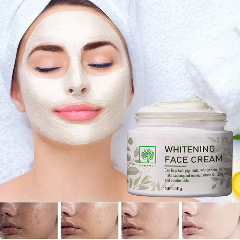 100% Pure Natural Anti-Freckle Pimples Melasma Blemish Removal Dark Spot Whitening Face Cream Collagen Oil Form OEM Facial Use