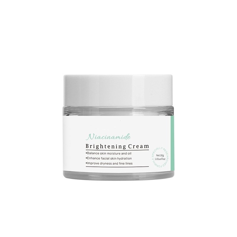 cross border hot sale Niacinamide brightening hydrating face cream 30g moisturizing reduce fine line anti aging oil control