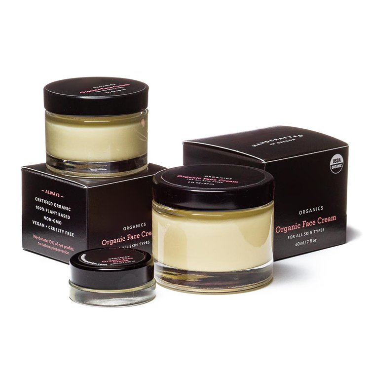 Custom Logo Certified-Organic Facial Cream Lotion Natural Anti-Aging Whitening Face Cream For All Skin Types