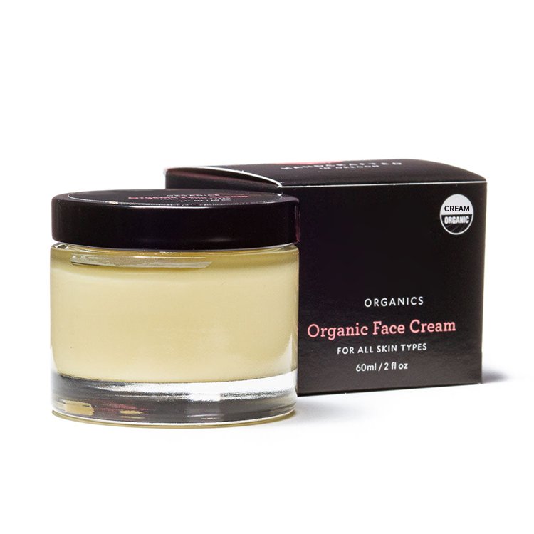 Custom Logo Certified-Organic Facial Cream Lotion Natural Anti-Aging Whitening Face Cream For All Skin Types