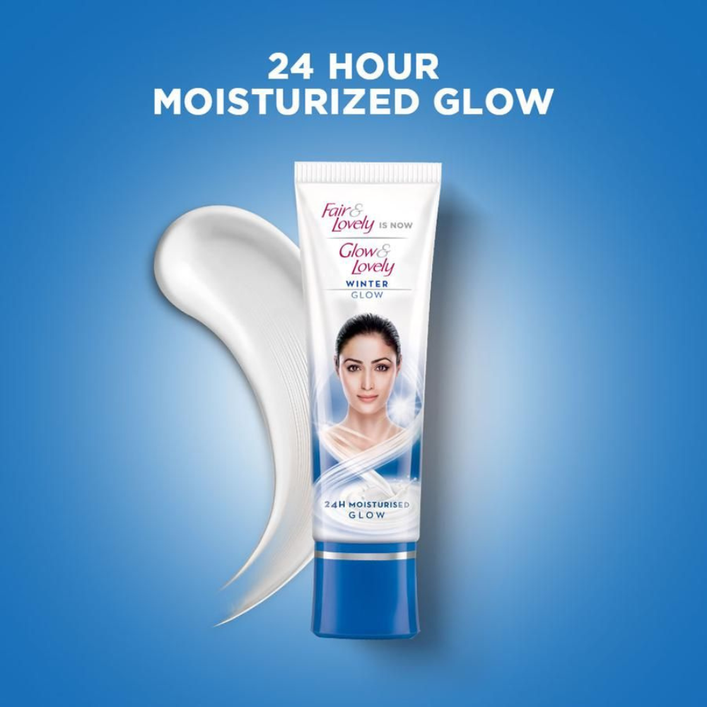 GLOW & LOVELY CREAM (INDIA) 50GM X 72 WINTER GLOW Daily Moisturiser Natural Glow Regular Size Female Adults Face Cream