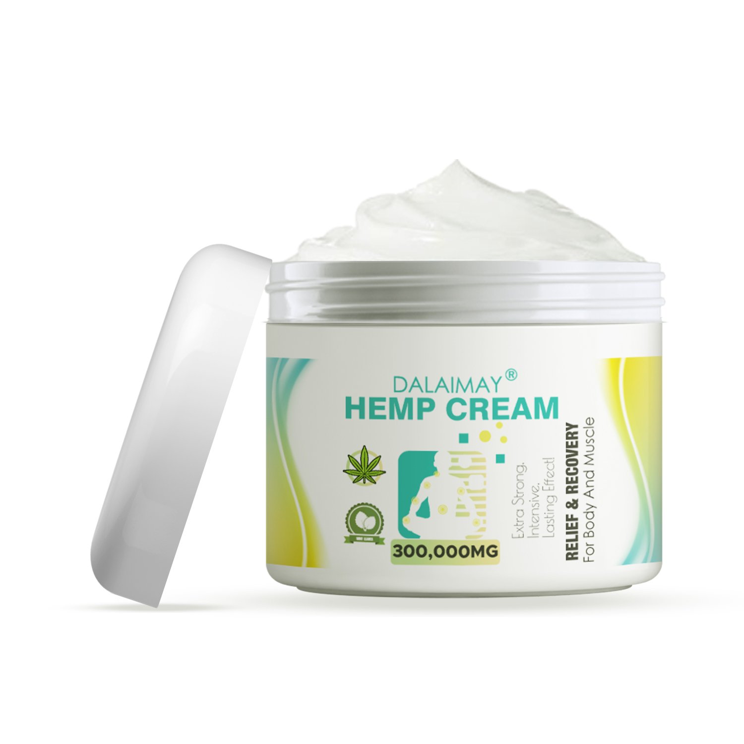 Hot selling skin care hemp face body cream