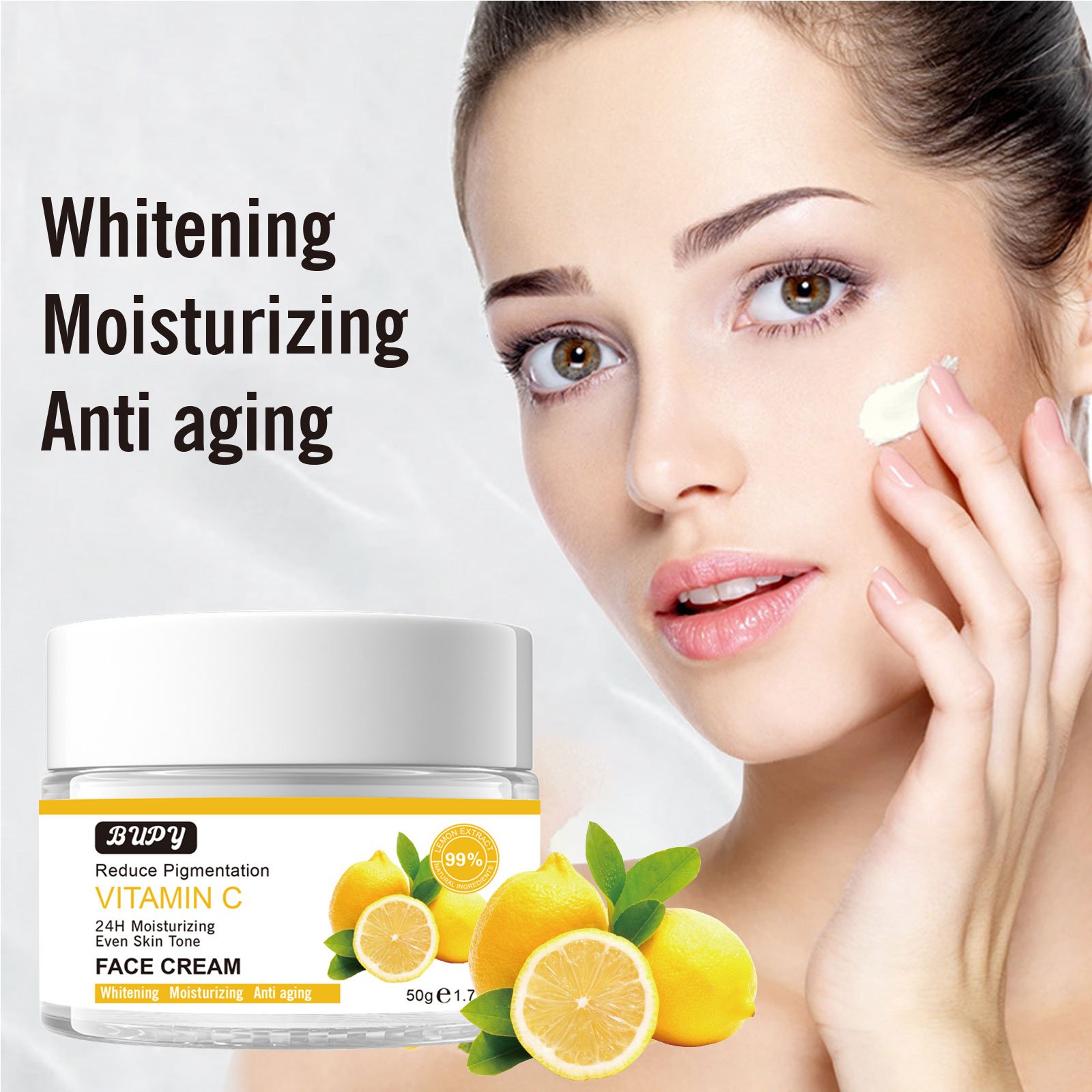 Menior Vitamin C Whitening Best Face Cream For Black Skin Whitening 50g