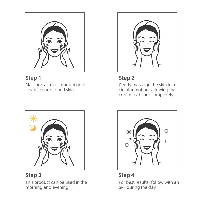 Customization 3% Active Pompound Retinol Ingredients Anti Aging Skin Care Lifting Tightening Hydrating Retinol Face Cream