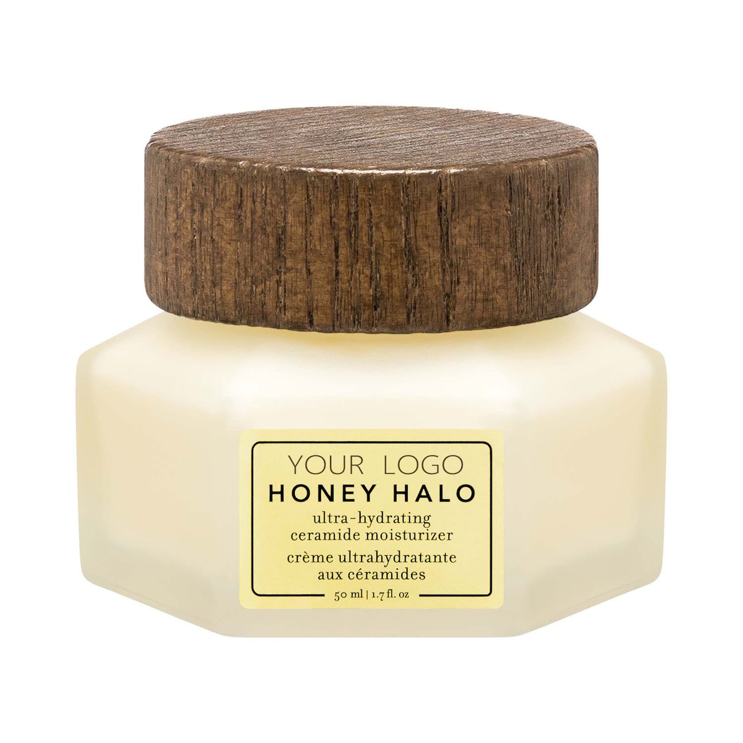 Ultra-Hydrating Long-lasting Moisturizing Antioxidant Ceramide Honey Face Cream For Dry Skin Custom Logo