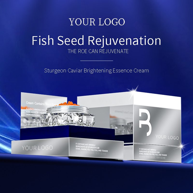 Customized high-quality skin care product Sturgeon caviar elastic, tender, moist, tight, repair and wrinkle resistant face cream