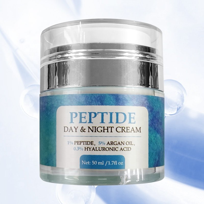 Organic Peptide Night And Day Face Cream Private Label Best Anti Aging Spot Correcting Cream For Male And Female Facial Creams