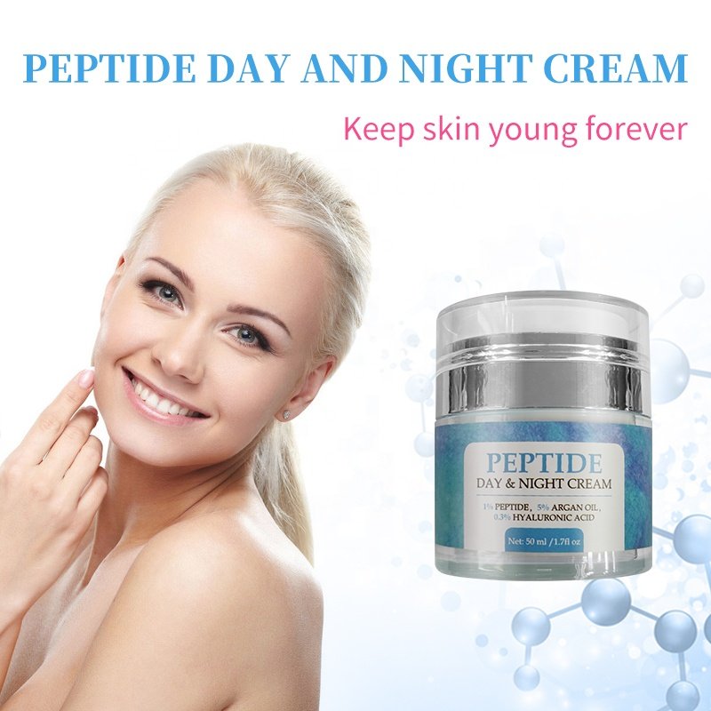 Organic Peptide Night And Day Face Cream Private Label Best Anti Aging Spot Correcting Cream For Male And Female Facial Creams