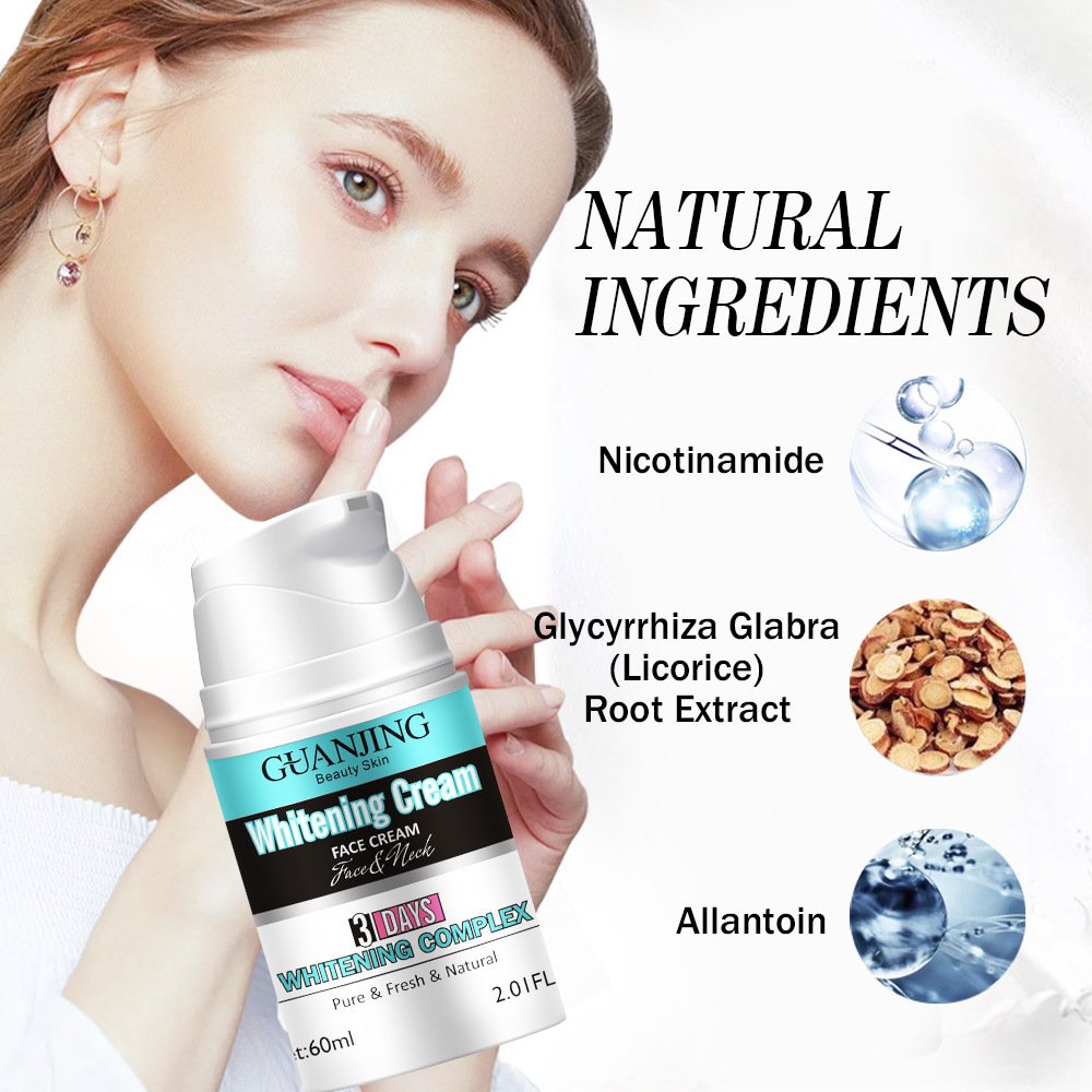 Private Label Black Skin Whiting Cream Dark Sports Remover Strong Bleaching Moisturizer Whitening Face Cream