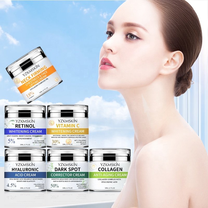 OEM moisturizer whitening for Anti Wrinkle Firming Cream Bleaching s women White Face Herbal Whitening face cream neck cream