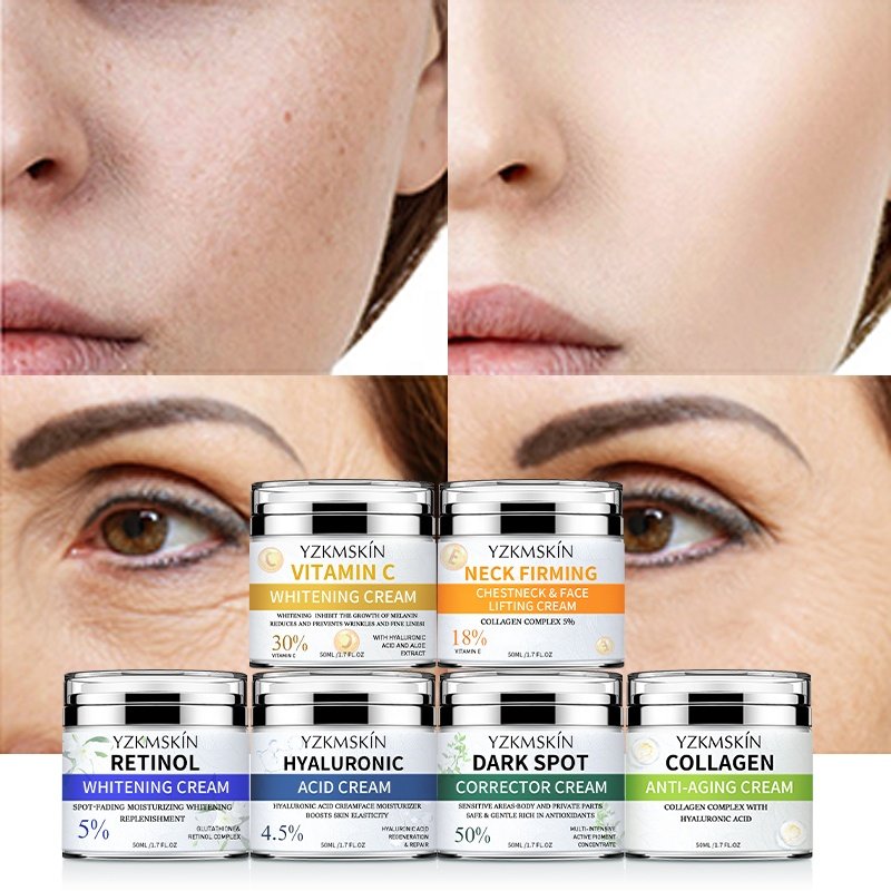 OEM moisturizer whitening for Anti Wrinkle Firming Cream Bleaching s women White Face Herbal Whitening face cream neck cream
