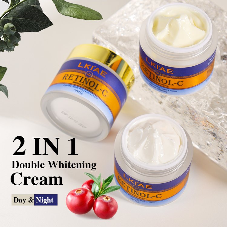 Natural Collagen Retinol Niacinamide Snail Extract Hydrating Anti-Aging Skin Whitening Skin Care Face Cream Without Side Effects