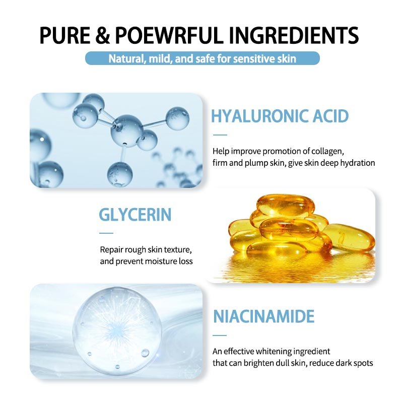 facial cream Moisturizer Lotion Anti Aging Skincare Whitening Hydrating Hyaluronic Acid Cream smooth and repair the skin