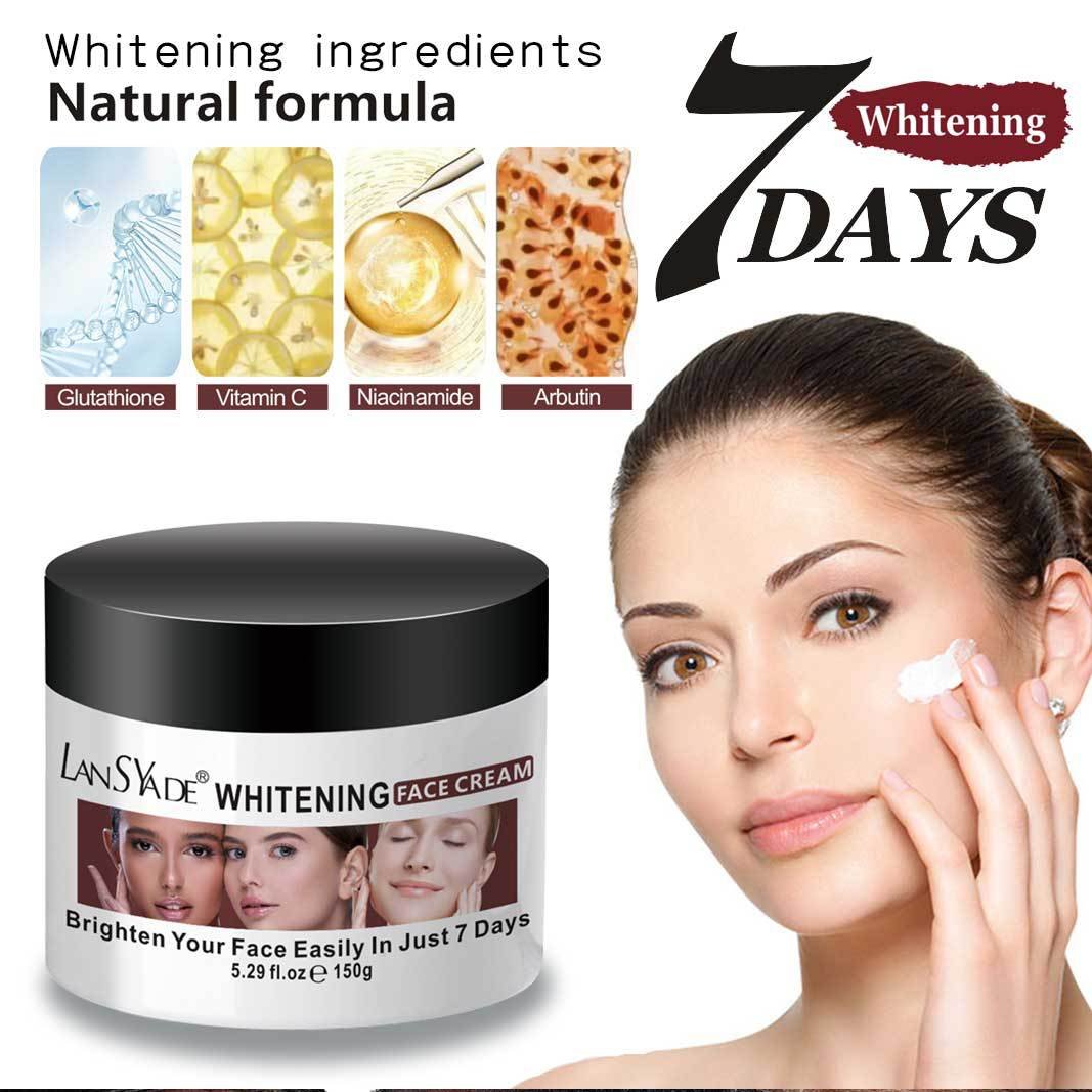 Private Logo OEM Whitening Face Cream 7 Days Removal Dark Spot Anti Aging Brightening Skin Care Cream