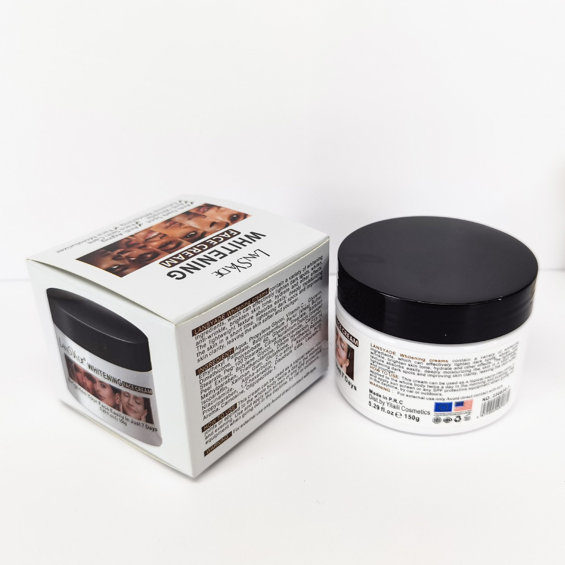 Private Logo OEM Whitening Face Cream 7 Days Removal Dark Spot Anti Aging Brightening Skin Care Cream