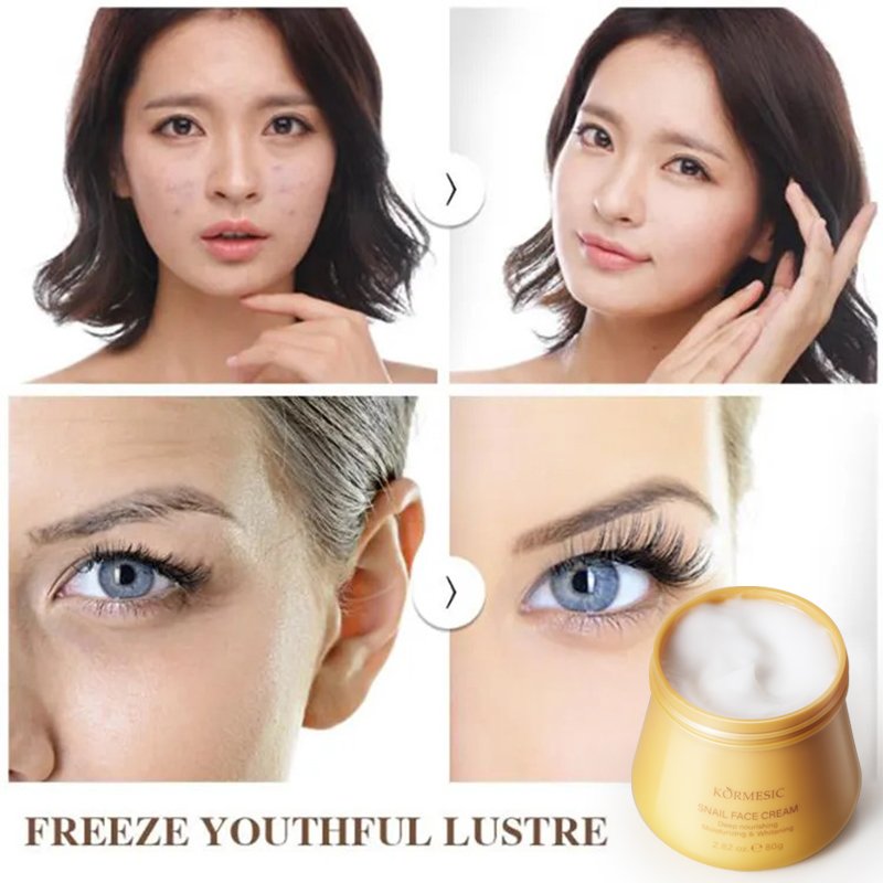 OEM ODM private label KORMESIC Skin Care Face Cream Korean Beauty Nourishing Moisturizing Face Snail Cream